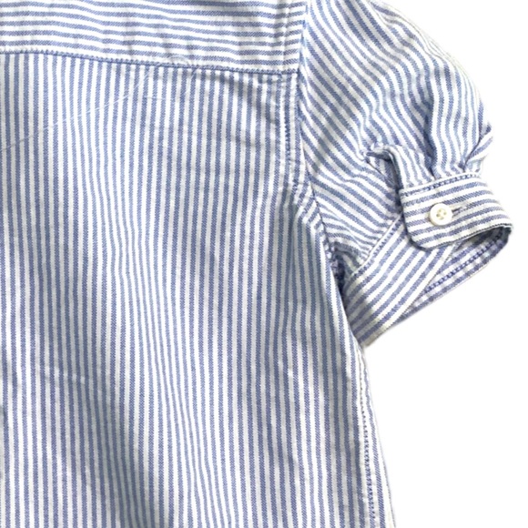 Girls Ralph Lauren Short Sleeve Oxford Shirt - Picture 7 of 12